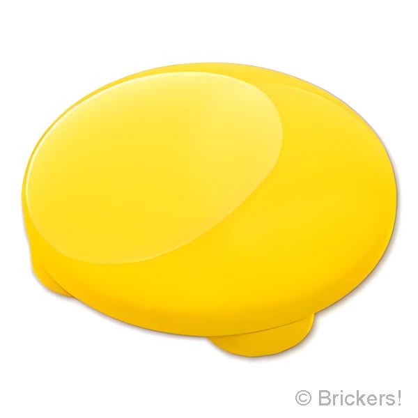 LEGO® パーツ 265424/4141272/4188361/4278358/4497193/4540286/6294771 プレート ラウンド 2 x 2 - ラウンドボトム：[Yellow / イエロー] 2654-024 