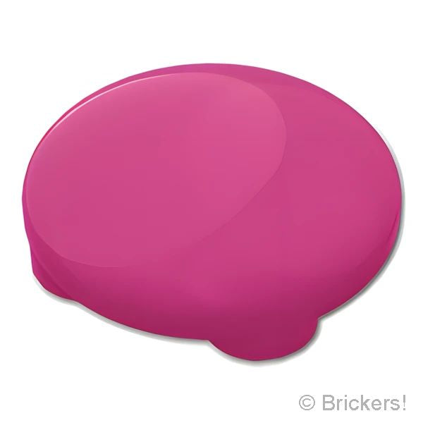 LEGO® パーツ 6143445 プレート ラウンド 2 x 2 - ラウンドボトム：[Magenta / マゼンタ] 2654-124 