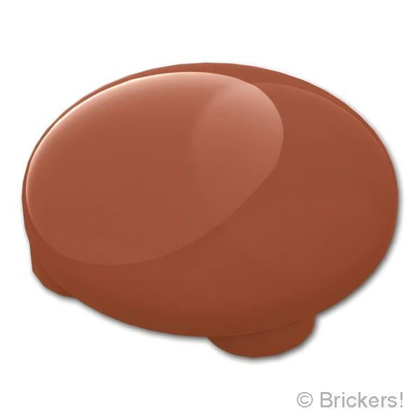 LEGO® パーツ 4541717/6037289 プレート ラウンド 2 x 2 - ラウンドボトム：[Reddish Brown / ブラウン] 2654-192 