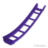 トレイン トラック ローラーコースターレール - 6ブロック分の高低差：[Dark Purple / ダークパープル]