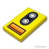 タイル 2 x 3 - ヘッドライトとウィンカー：[Yellow / イエロー]