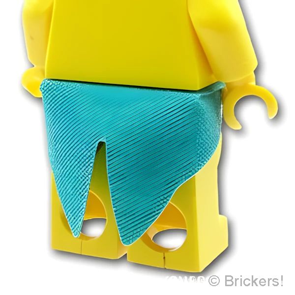 LEGO® パーツ 6400087 タキシードのテイル：[Dark Turquoise / ダークターコイズ] 26697-107 