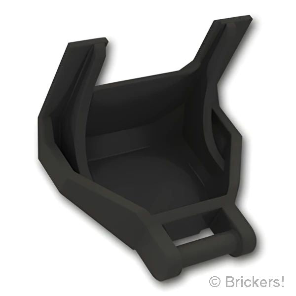 LEGO® パーツ 6213722/6288460 ラージ フィギュア アーマー - チェスト：[Black / ブラック] 27167-026 