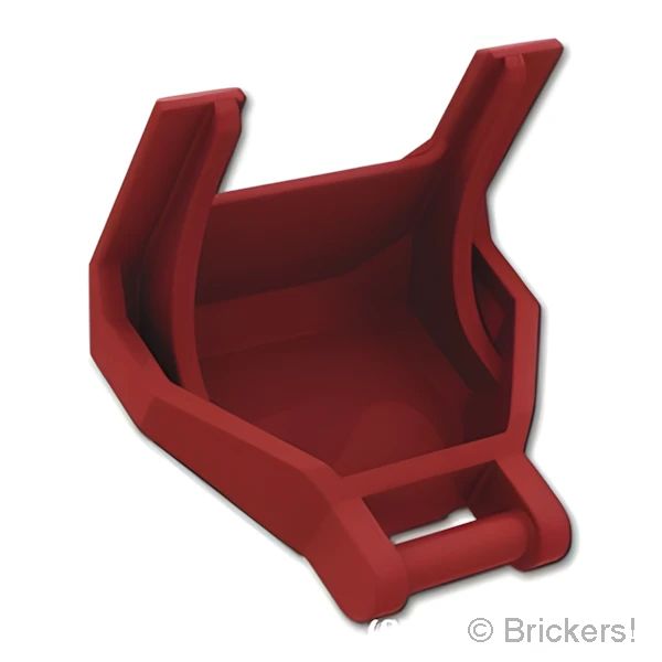 LEGO® パーツ 6440776 ラージ フィギュア アーマー - チェスト：[Dark Red / ダークレッド] 27167-154 