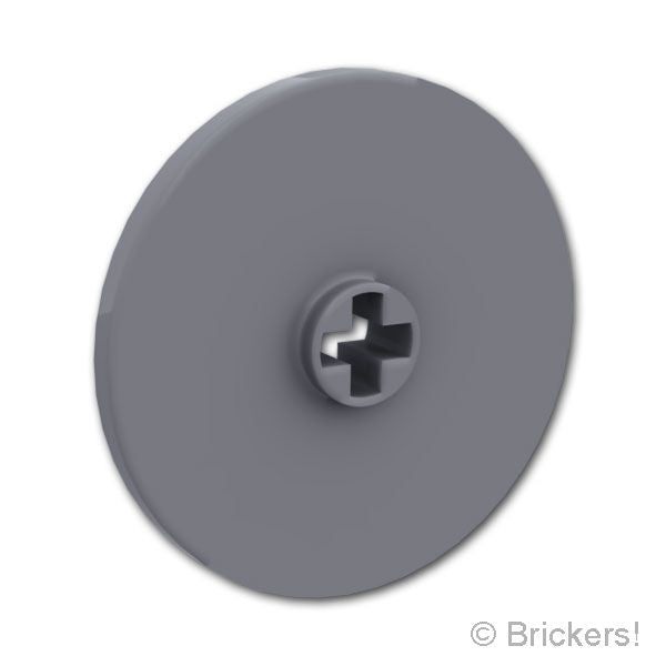 LEGO® パーツ 6545234 テクニック ディスク 3 x 3：[Dark Bluish Gray / ダークグレー] 2723-199 