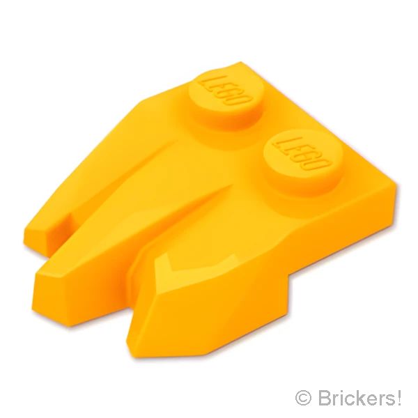 LEGO® パーツ 6478178 プレート 1 x 2 - 爪 / ロックフィンガー：[Bt,Lt Orange / ブライトライトオレンジ] 27261-191 