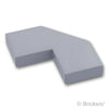 タイル 2 x 2 - ファセット：[Light Bluish Gray / グレー]