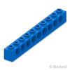 テクニック ブロック 1 x 10 - 9ホール：[Dark Azure / ダークアズール]