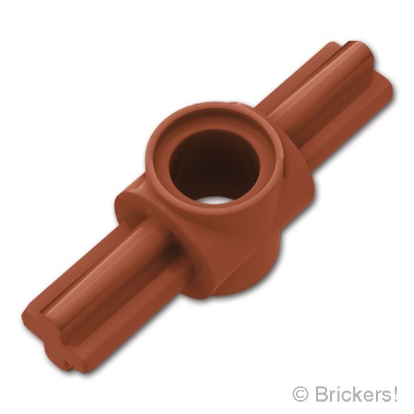 LEGO® パーツ 6579000 テクニック 十字軸 / ピンコネクター ハブ - 2十字軸 180°：[Reddish Brown / ブラウン] 27940-192 