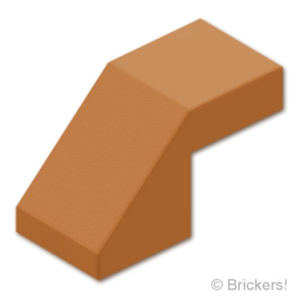 LEGO® パーツ 6590760 スロープ 45° 2 x 1 - カットアウト：[Md,Nougat / ミディアムヌガー] 28192-137 