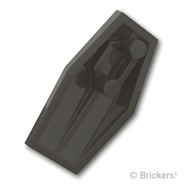LEGO® パーツ 6266130 ラージフィギュア アーマー - スモールプレート：[Pearl Dk,Gray / パールダークグレー] 28220-148 