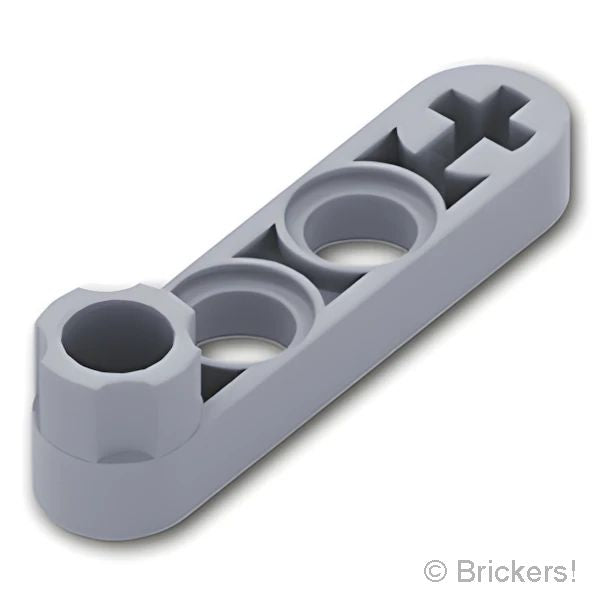 LEGO® パーツ 4211561/6331574 テクニック リフトアーム 薄型 1 x 4 - スタッドコネクター：[Light Bluish Gray / グレー] 2825-194 