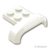ビークル カー マッドガード 4 x 3 x 1 - カーブアーチ：[White / ホワイト]