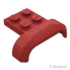 ビークル カー マッドガード 4 x 3 x 1 - カーブアーチ：[Dark Red / ダークレッド]