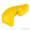 すべり台 6 x 6 x 6 - カーブ 90°：[Yellow / イエロー]