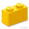 ブロック 1 x 2 - グリル：[Yellow / イエロー]