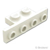 ブラケット 1 x 2 - 1 x 4：[White / ホワイト]