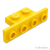 ブラケット 1 x 2 - 1 x 4：[Yellow / イエロー]