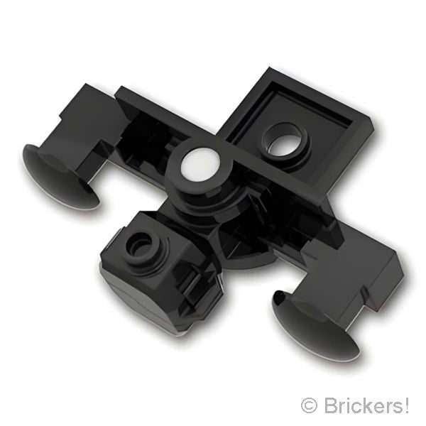 LEGO® パーツ 6172149 トレイン バッファー - マグネット内蔵連結器：[Black / ブラック] 29085c01-026 
