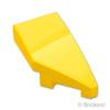 ウェッジ 2 x 1 x 2/3 - 右：[Yellow / イエロー]