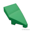 ウェッジ 2 x 1 x 2/3 - 右：[Green / グリーン]
