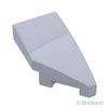 ウェッジ 2 x 1 x 2/3 - 右：[Light Bluish Gray / グレー]