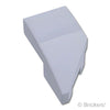 ウェッジ 2 x 1 x 2/3 - 左：[Light Bluish Gray / グレー]