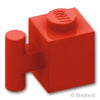 ブロック 1 x 1 - 垂直バーハンドル：[Red / レッド]