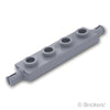 プレート 1 x 4 - ホイール ホルダー / 小径軸：[Light Bluish Gray / グレー]