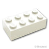 ブロック 2 x 4：[White / ホワイト]