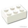 ブロック 2 x 3：[White / ホワイト]