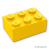 ブロック 2 x 3：[Yellow / イエロー]