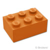 ブロック 2 x 3：[Dark Orange / ダークオレンジ]