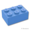 ブロック 2 x 3：[Md,Blue / ミディアムブルー]