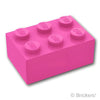 ブロック 2 x 3：[Dark Pink / ダークピンク]