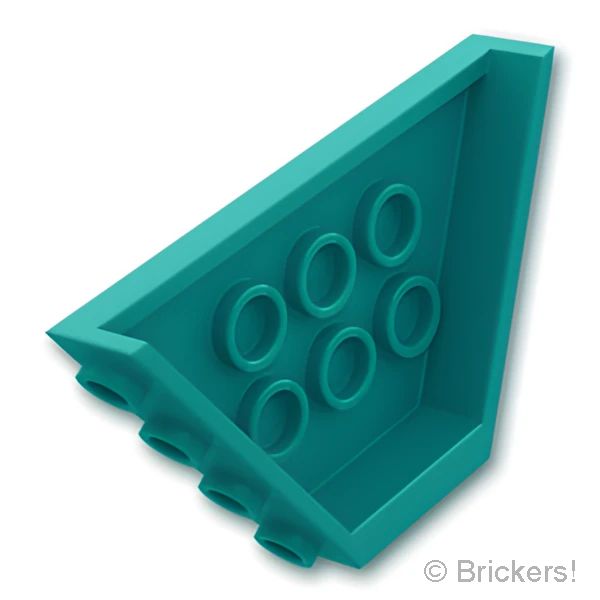 LEGO® パーツ 6364998 ビークル ティッパーエンド フラット：[Dark Turquoise / ダークターコイズ] 30022-107 