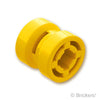 ホイール 8mm x 9mm ワイド - 小軸穴：[Yellow / イエロー]