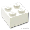 ブロック 2 x 2：[White / ホワイト]
