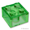 ブロック 2 x 2：[Tr,Green / トランスグリーン]
