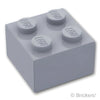 ブロック 2 x 2：[Light Bluish Gray / グレー]