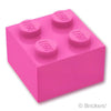 ブロック 2 x 2：[Dark Pink / ダークピンク]