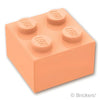 ブロック 2 x 2：[Light Nougat / ライトヌガー]