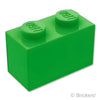ブロック 1 x 2：[Bt,Green / ブライトグリーン]