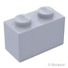 ブロック 1 x 2：[Light Bluish Gray / グレー]