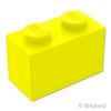 ブロック 1 x 2：[Neon Yellow / ネオンイエロー]