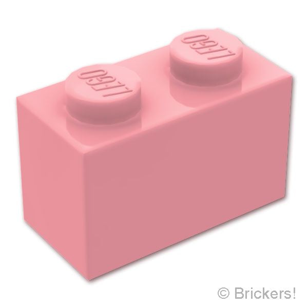 LEGO® パーツ 6583488 ブロック 1 x 2：[Warm Pink / ウォームピンク] 3004-430 