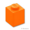 ブロック 1 x 1：[Orange / オレンジ]