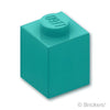 ブロック 1 x 1：[Dark Turquoise / ダークターコイズ]