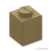ブロック 1 x 1：[Dark Tan / ダークタン]