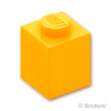 ブロック 1 x 1：[Bt,Lt Orange / ブライトライトオレンジ]